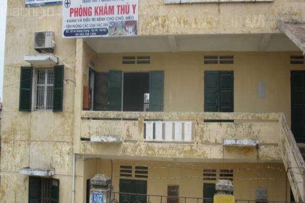 Phòng khám thú y phường Tây Hồ - khu vực quận Tây Hồ cũ