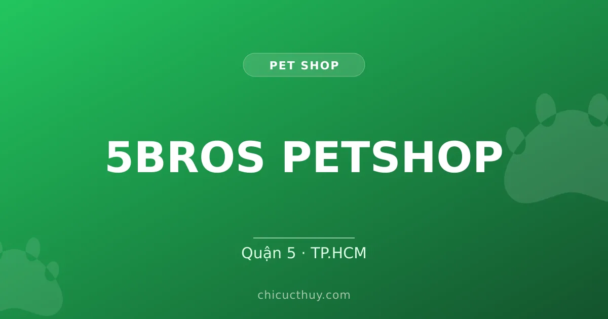 5BROS PETSHOP
