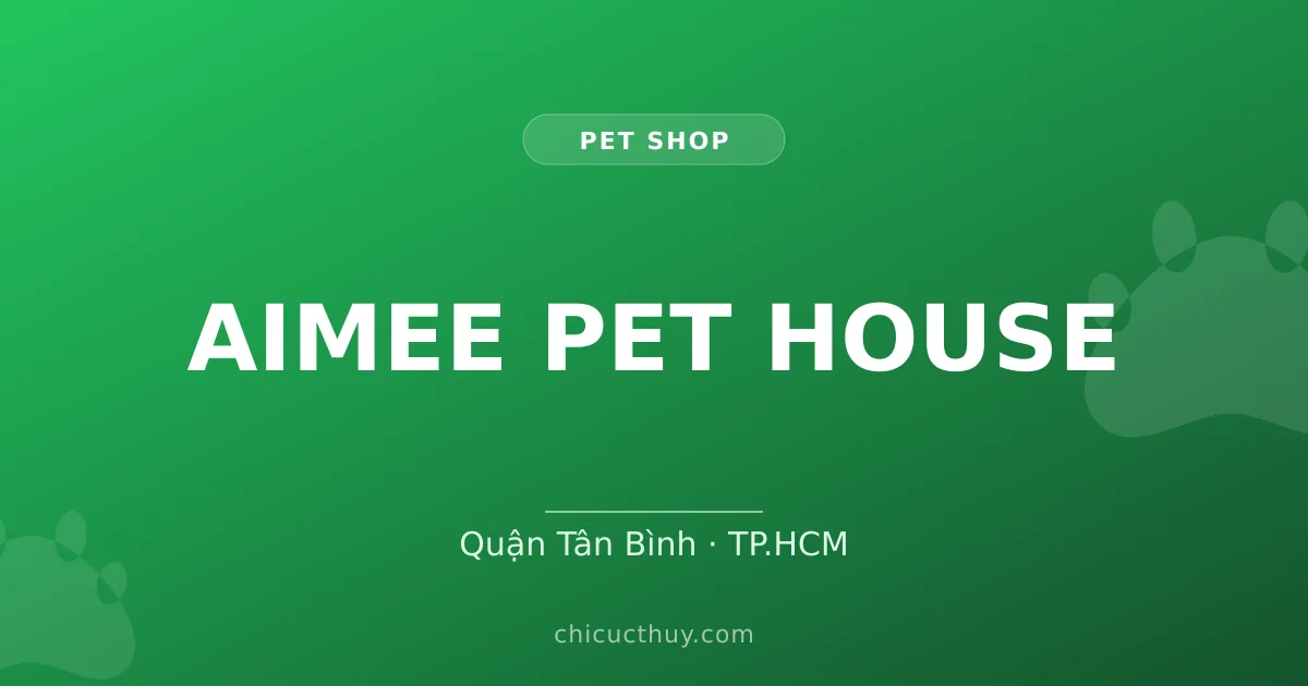 AIMEE PET HOUSE
