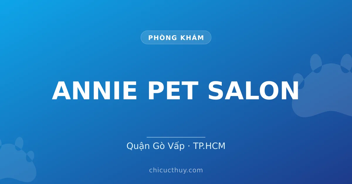 ANNIE PET SALON
