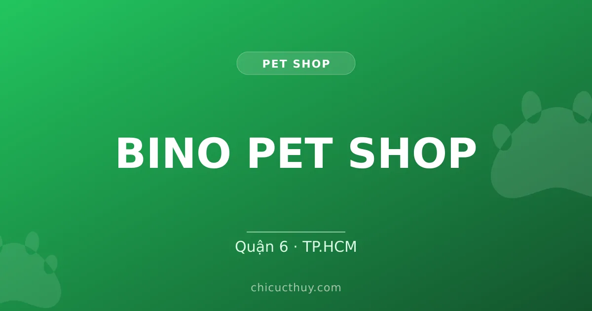 BINO PET SHOP