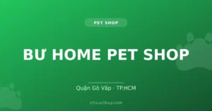 BƯ HOME PET SHOP