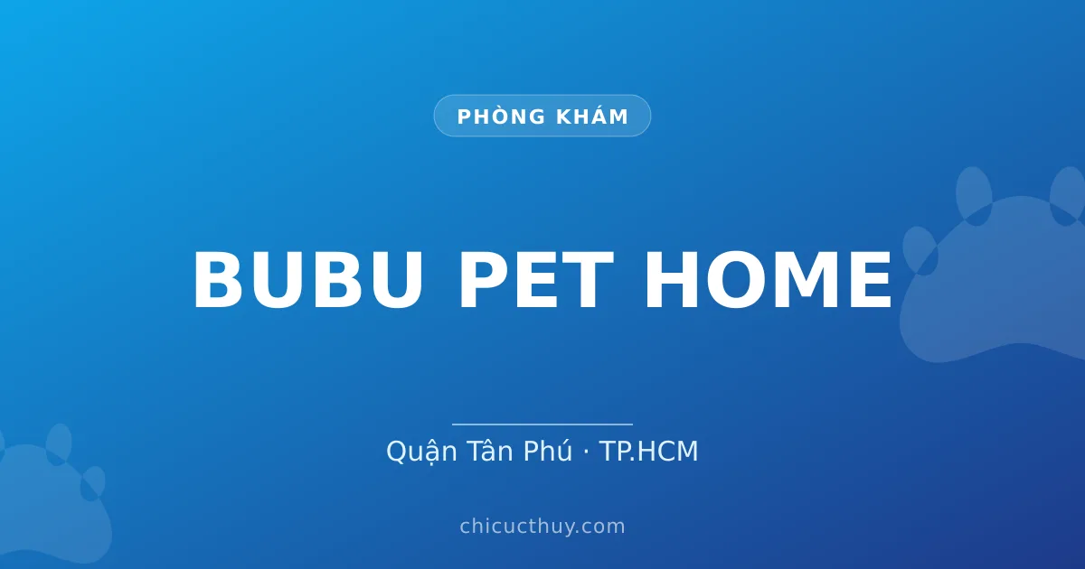 BUBU PET HOME