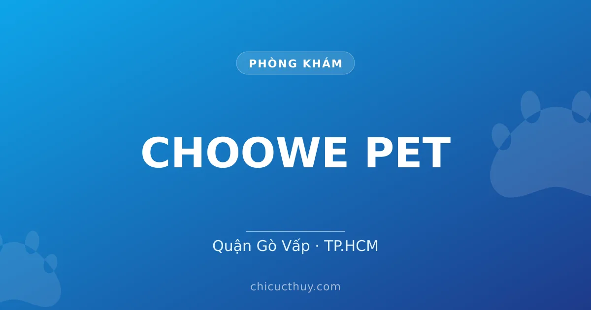 CHOOWE PET