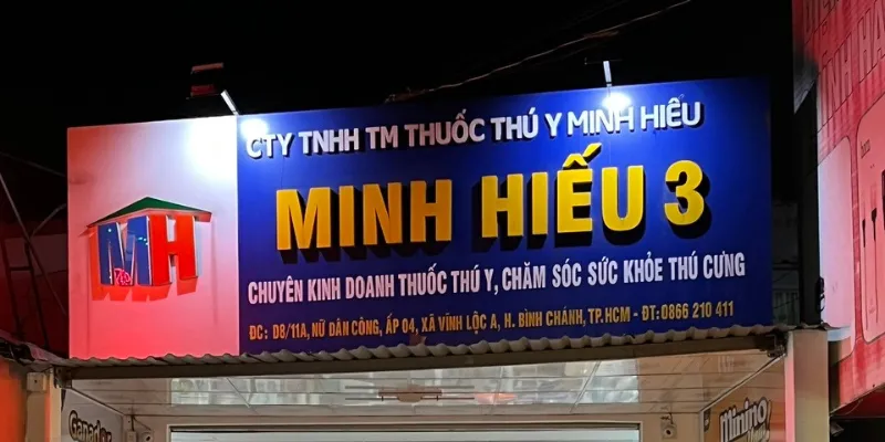ĐẠI LÝ THUỐC THÚ Y MINH HIẾU