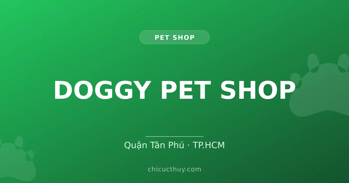 DOGGY PET SHOP
