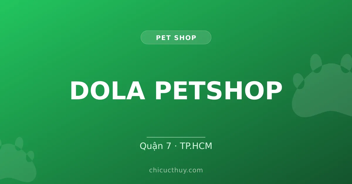 DOLA PETSHOP