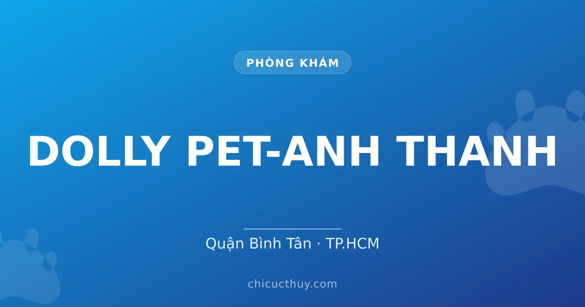 DOLLY PET-ANH THANH