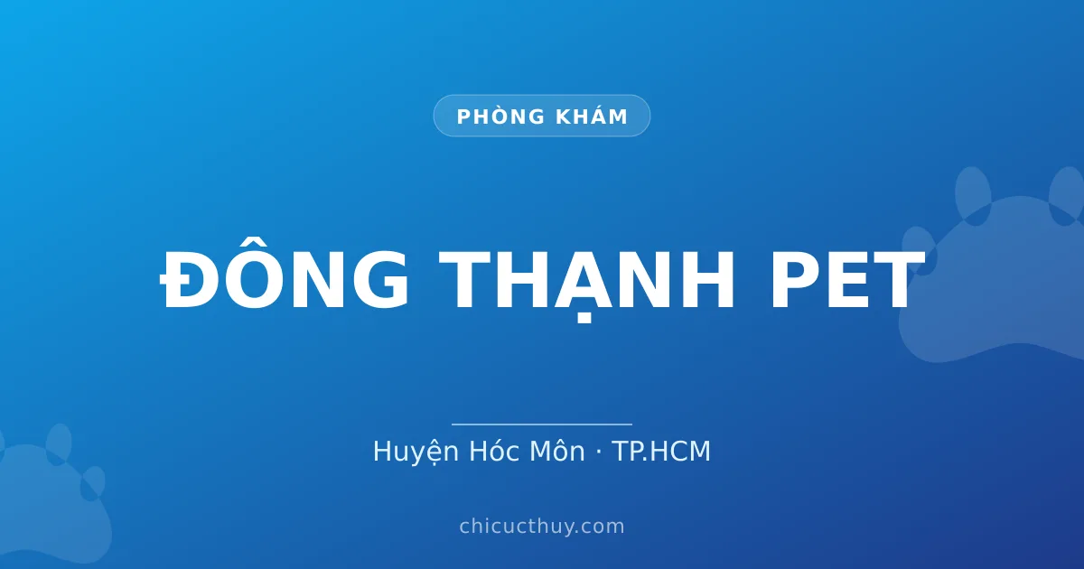 ĐÔNG THẠNH PET