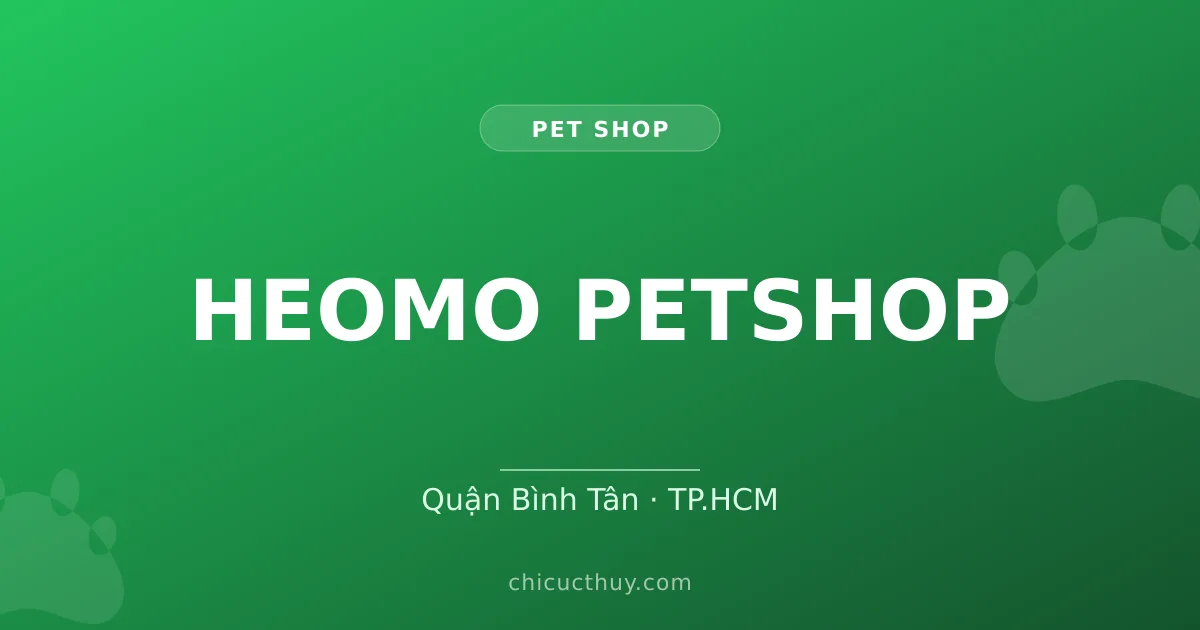 HEOMO PETSHOP