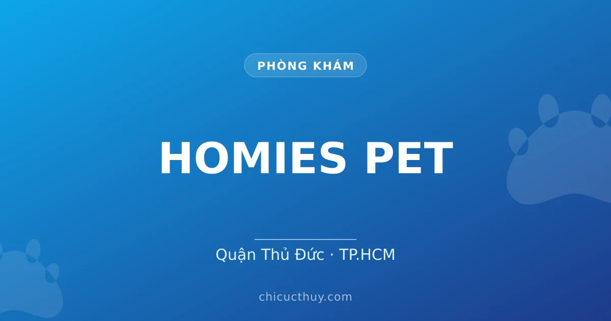 HOMIES PET
