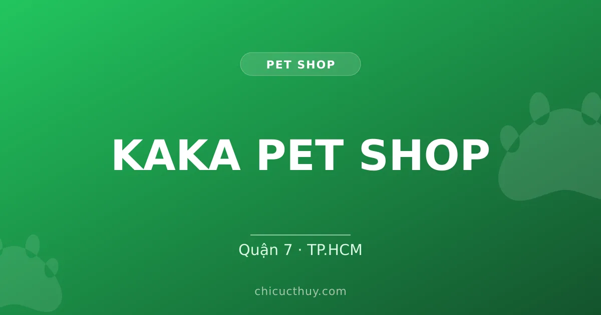 KAKA PET SHOP