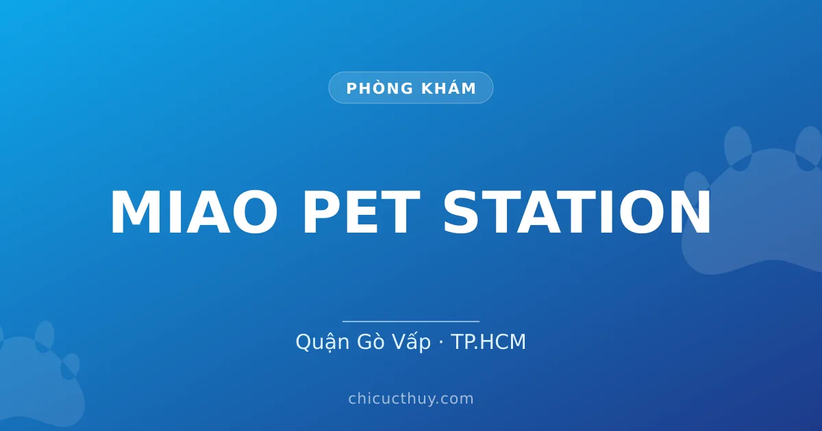 MIAO PET STATION