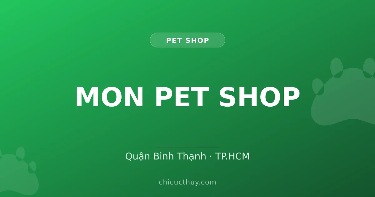 MON PET SHOP