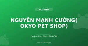 NGUYỄN MẠNH CƯỜNG( OKYO PET SHOP)