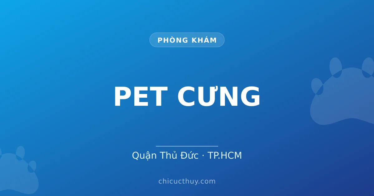 PET CƯNG