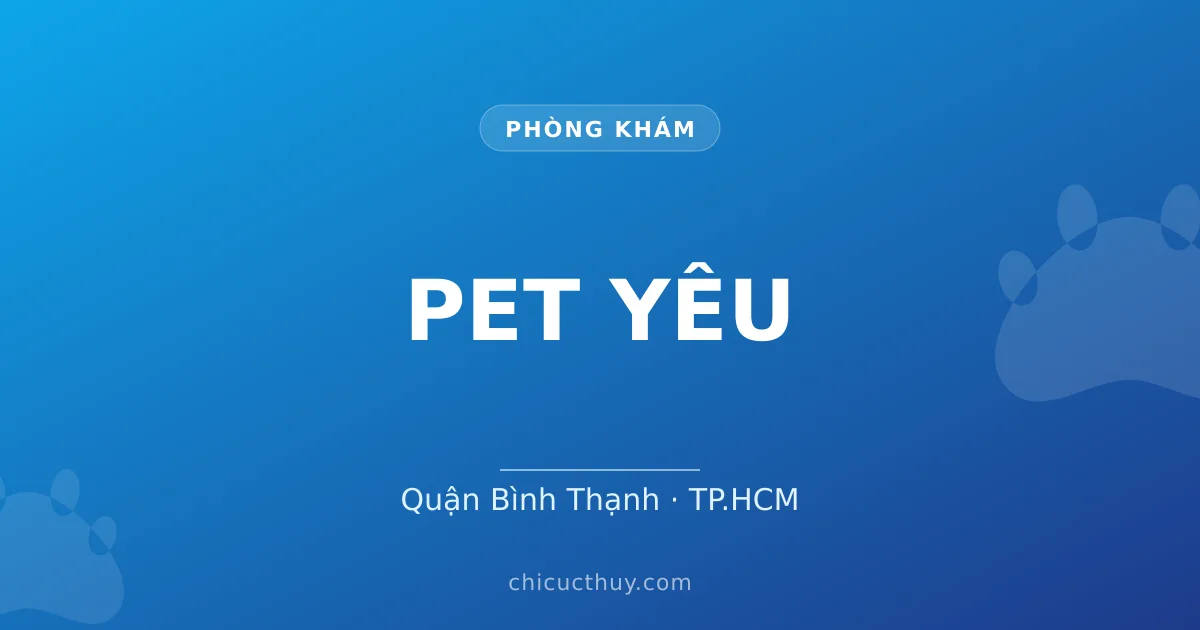 PET YÊU