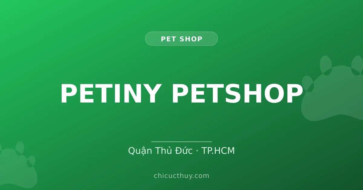 PETINY PETSHOP