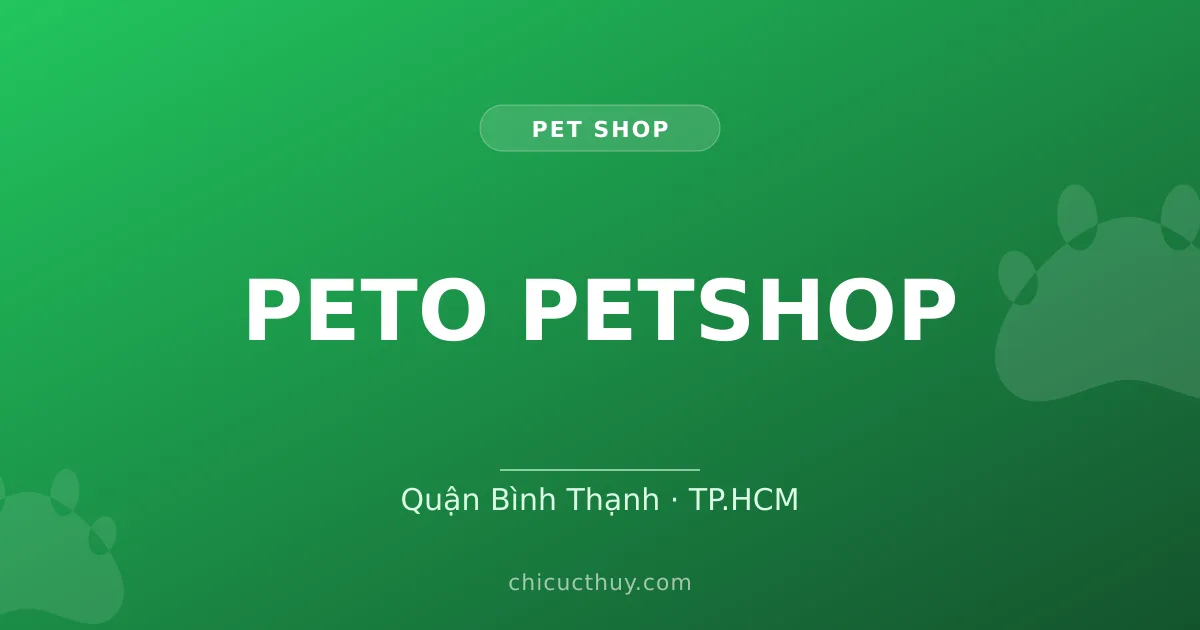 PETO PETSHOP