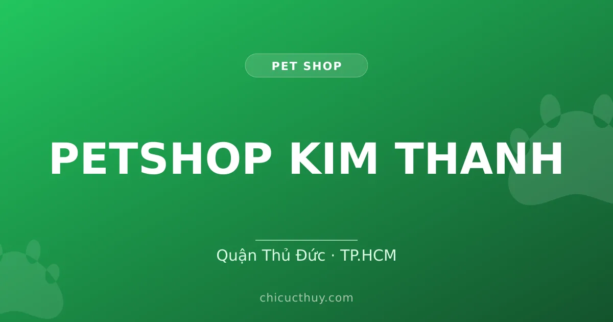 PETSHOP KIM THANH