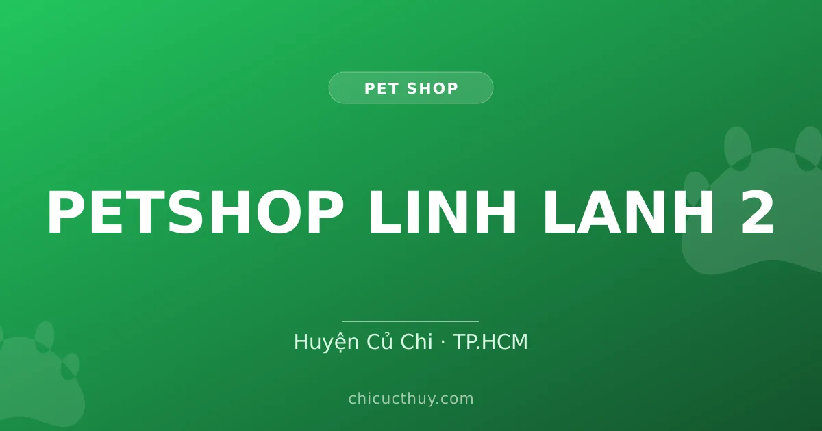 PETSHOP LINH LANH 2