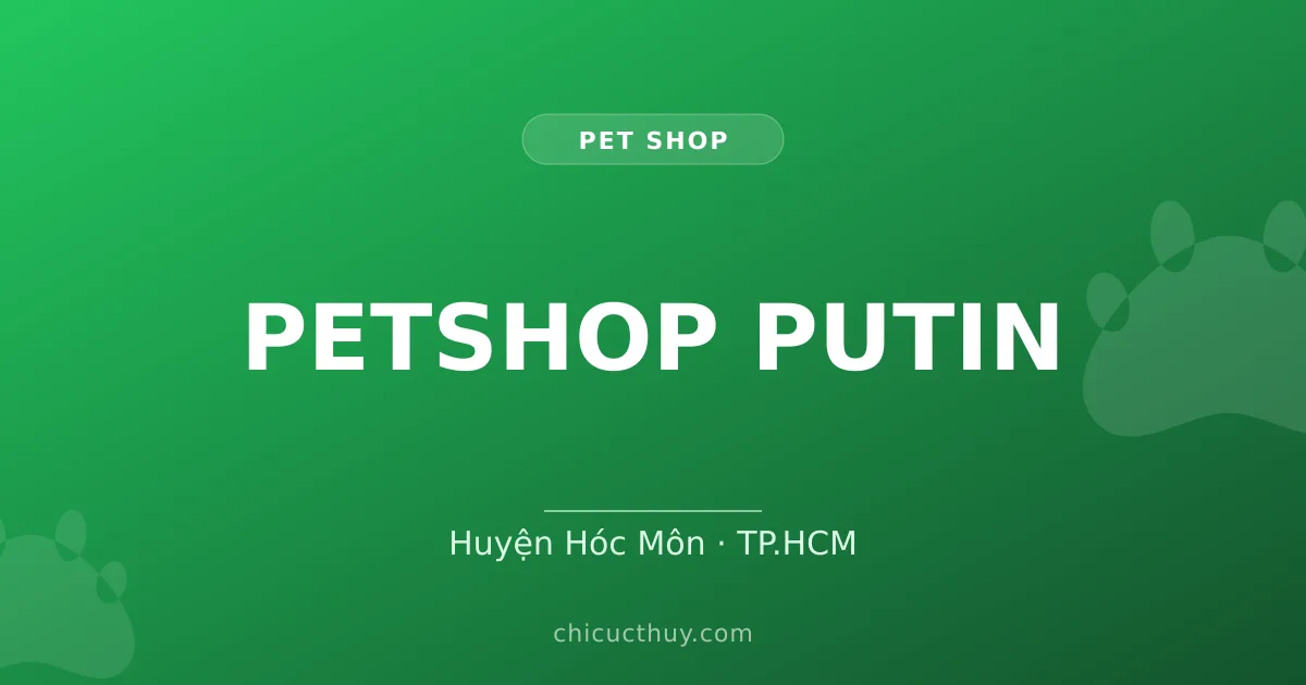 PETSHOP PUTIN