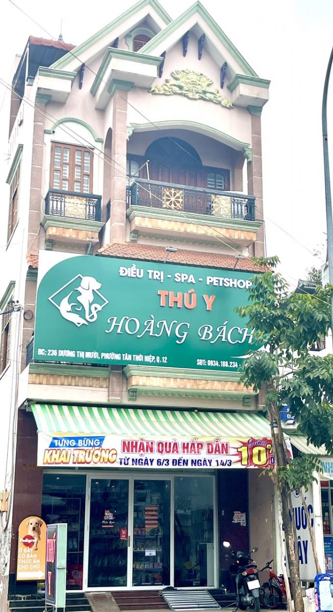 PHÒNG KHÁM THÚ Y HOÀNG BÁCH