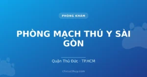 PHÒNG MẠCH THÚ Y SÀI GÒN