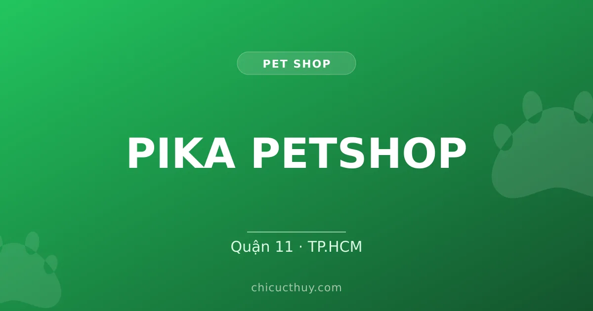 PIKA PETSHOP