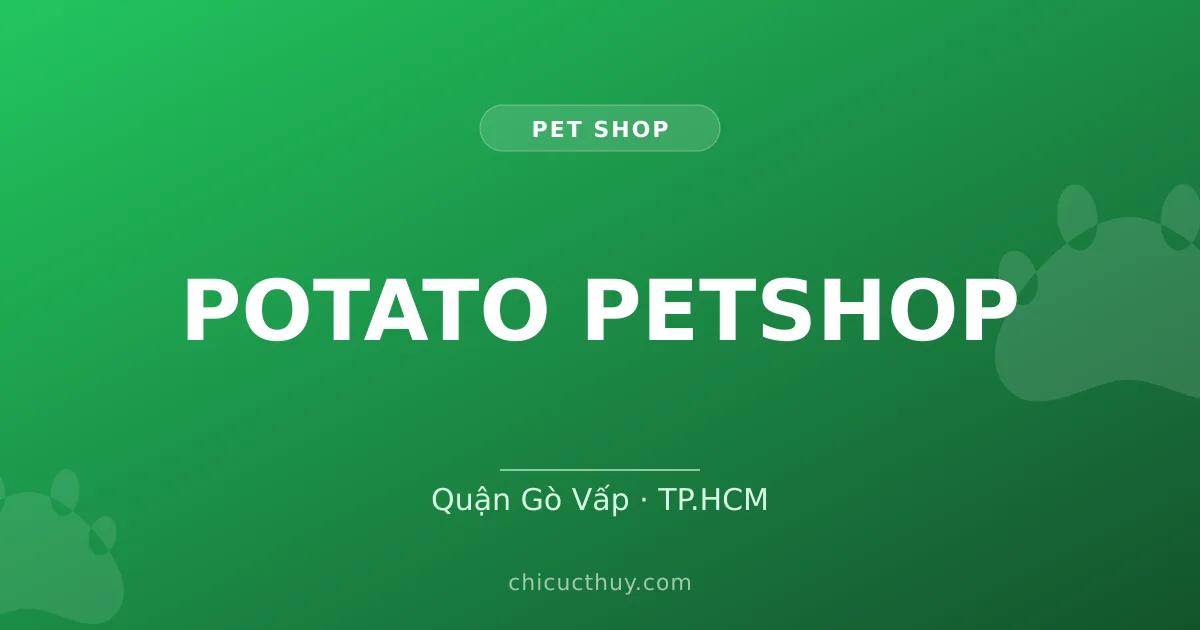 POTATO PETSHOP