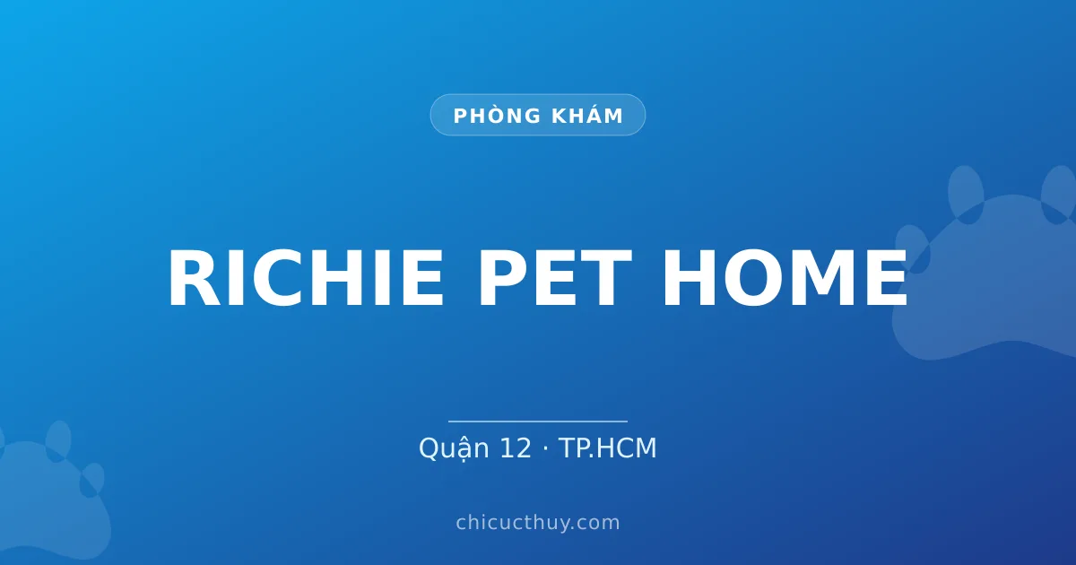 RICHIE PET HOME