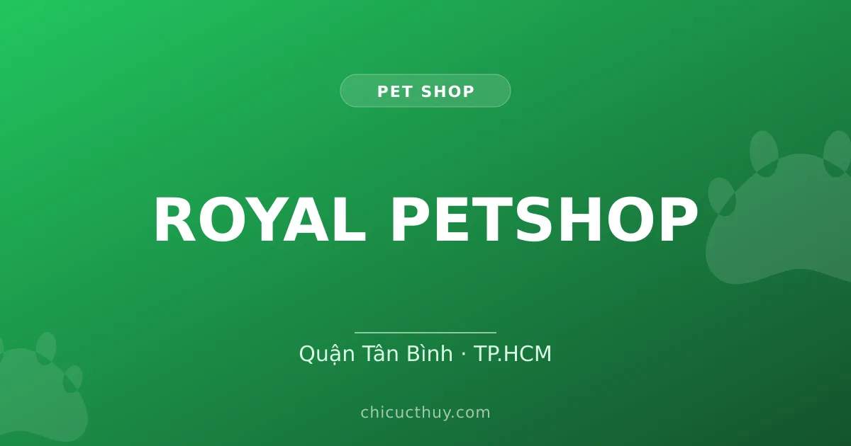 ROYAL PETSHOP