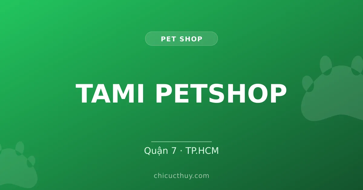 TAMI PETSHOP