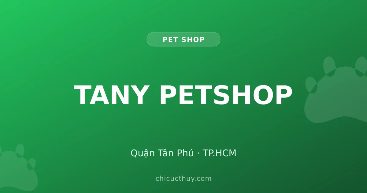 TANY PETSHOP
