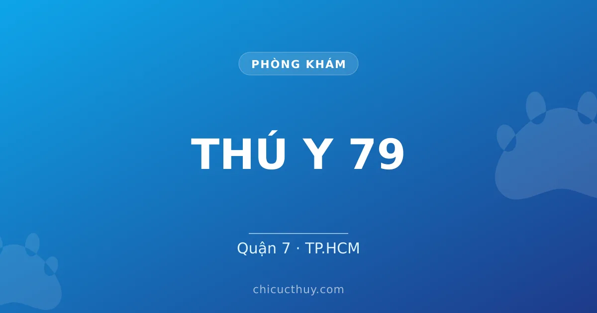 THÚ Y 79