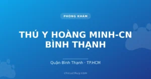 THÚ Y HOÀNG MINH-CN BÌNH THẠNH