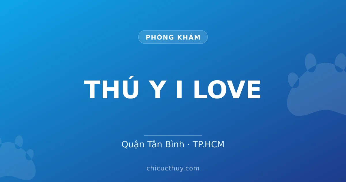 THÚ Y I LOVE