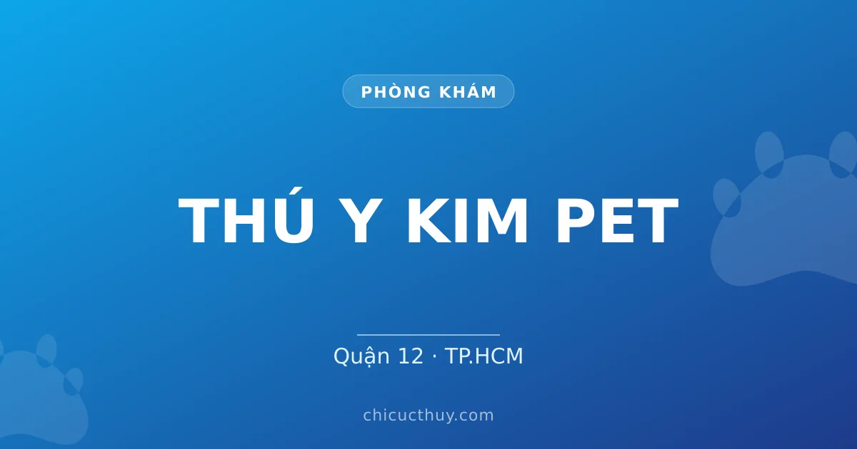 THÚ Y KIM PET