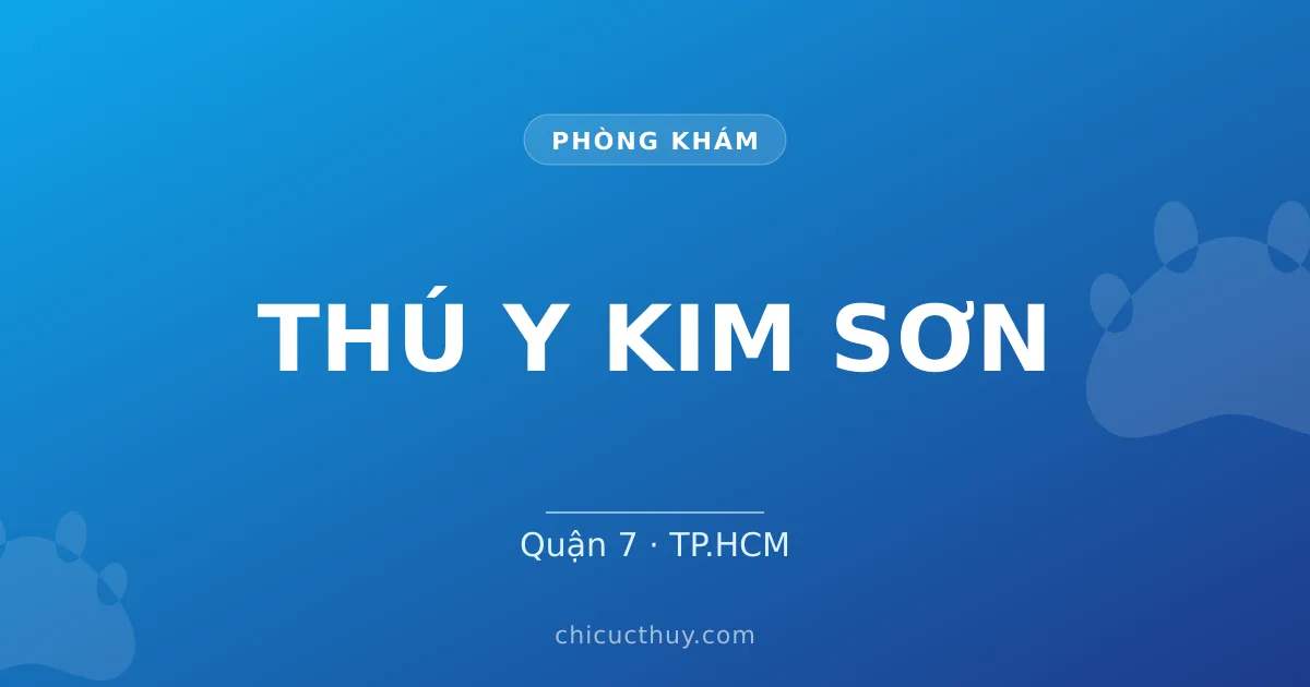 THÚ Y KIM SƠN