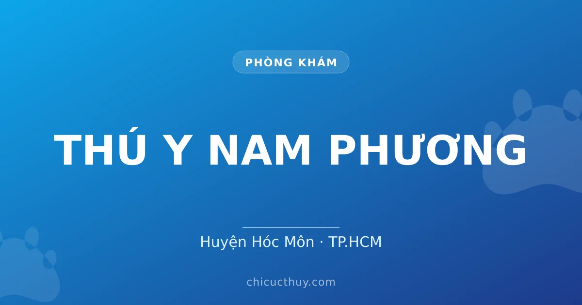 THÚ Y NAM PHƯƠNG