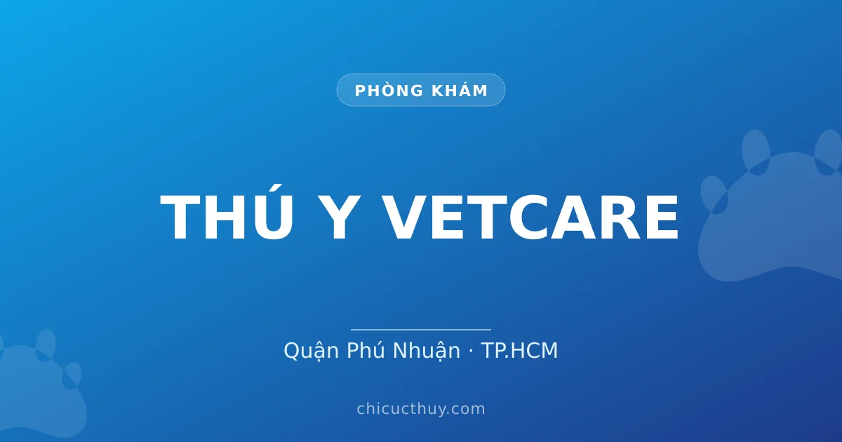 THÚ Y VETCARE