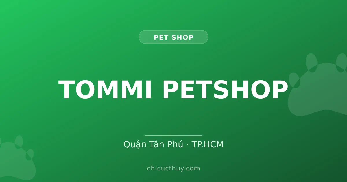 TOMMI PETSHOP