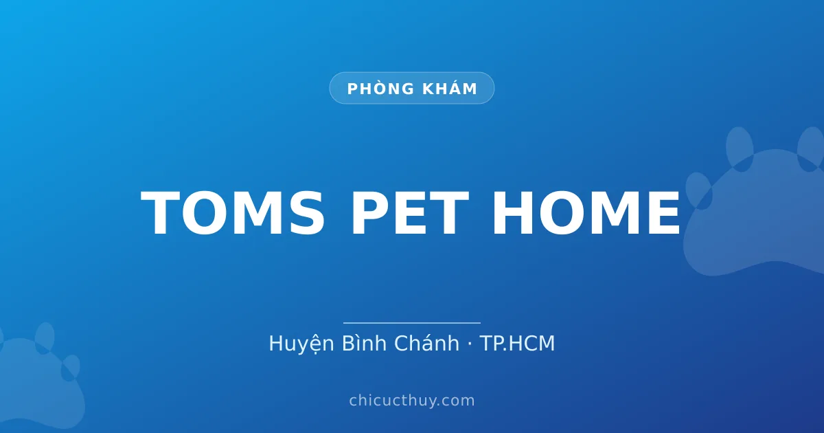 TOMS PET HOME