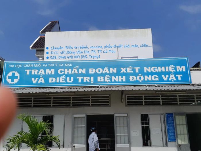 Dịch vụ thú y uy tín tại Cà Mau
