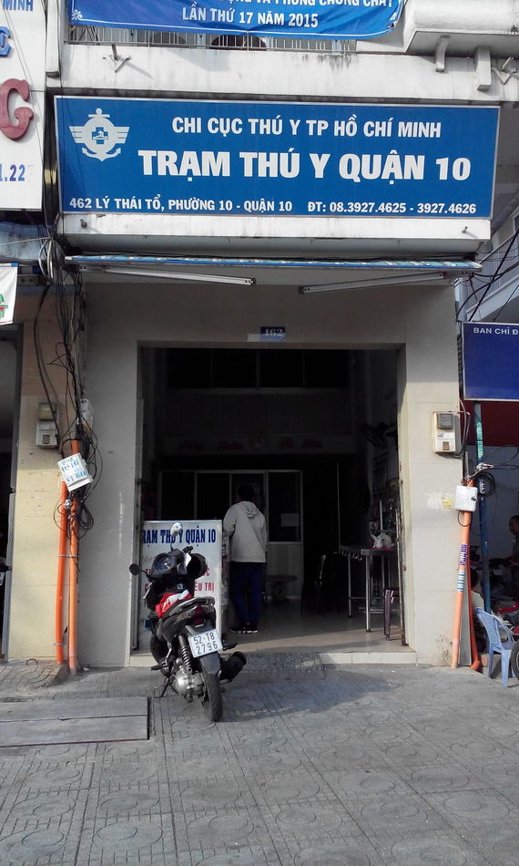 trạm thú y quận 10
