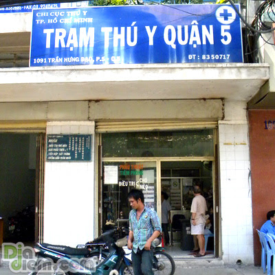 trạm thú y quận 5