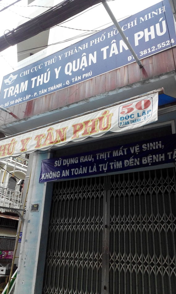 trạm thú y quận tân phú