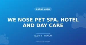 WE NOSE PET SPA, HOTEL AND DAY CARE