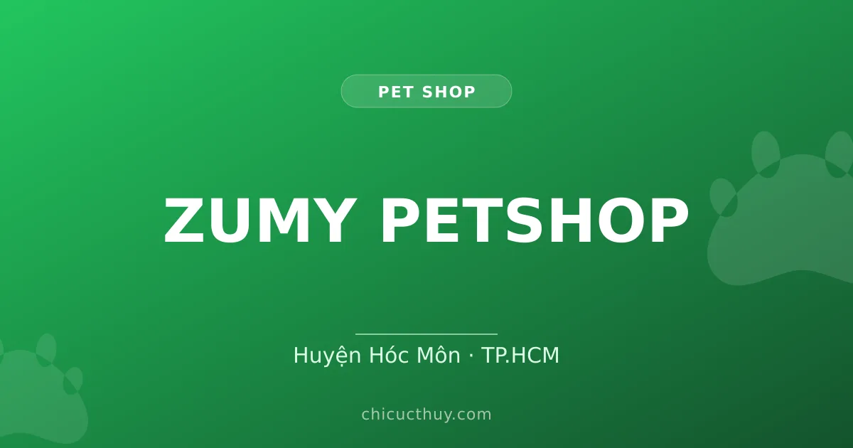 ZUMY PETSHOP